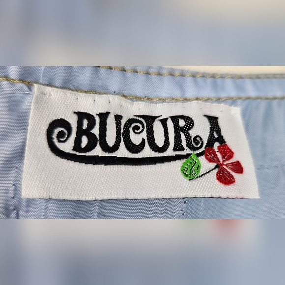 Bucura Jean Patchwork Vest Button Up No Size Western Boho Hippie Cottagecore - Picture 6 of 6